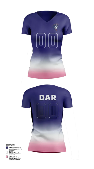 Womens Short Sleeve Vneck Shirt, Kate Duncan Smith DAR School Volleyball, Women's Volleyball, Teamtime, Team time, sublimation, custom sports apparel, team uniforms, spirit wear, spiritwear, sports uniforms, custom shirts, team store, custom team store, fundraiser sports, apparel fundraiser