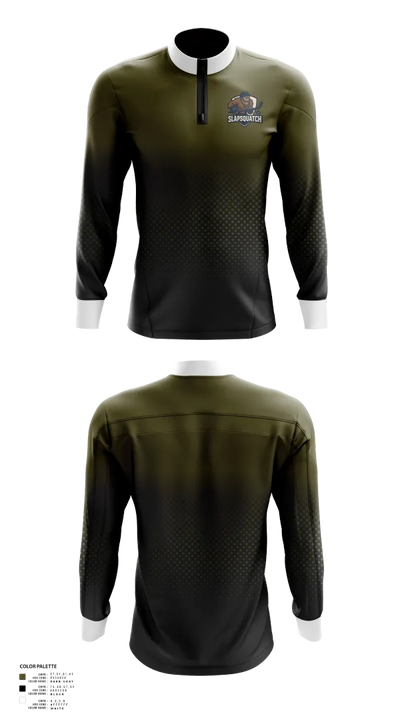 Slapsquatch 35416553 Quarter Zip Jacket - 30