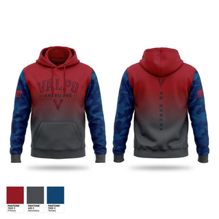 Hoodie, Valpo Americans, Baseball, Teamtime, Team time, sublimation, custom sports apparel, team uniforms, spirit wear, spiritwear, sports uniforms, custom shirts, team store, custom team store, fundraiser sports, apparel fundraiser