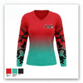 Westside Warriors 56057326 Women's Long Sleeve V-neck Shirt - 1