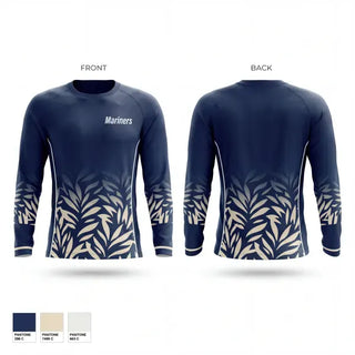 Long Sleeve Performance Shirt, Mariners, Baseball, Teamtime, Team time, sublimation, custom sports apparel, team uniforms, spirit wear, spiritwear, sports uniforms, custom shirts, team store, custom team store, fundraiser sports, apparel fundraiser