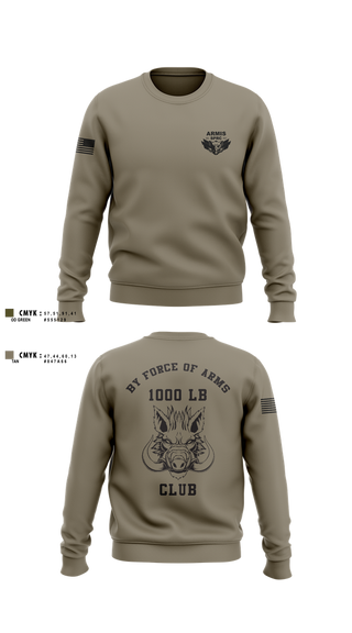 Crew Neck Sweatshirt, Armis SPRC, , Teamtime, Team time, sublimation, custom sports apparel, team uniforms, spirit wear, spiritwear, sports uniforms, custom shirts, team store, custom team store, fundraiser sports, apparel fundraiser