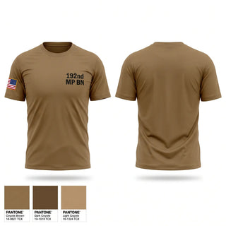 Short Sleeve Performance Shirt, 192nd MP BN, Army, Teamtime, Team time, sublimation, custom sports apparel, team uniforms, spirit wear, spiritwear, sports uniforms, custom shirts, team store, custom team store, fundraiser sports, apparel fundraiser