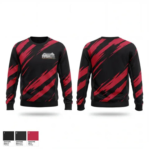 Crew Neck Sweatshirt, Virginia Beach Pups, Baseball, Teamtime, Team time, sublimation, custom sports apparel, team uniforms, spirit wear, spiritwear, sports uniforms, custom shirts, team store, custom team store, fundraiser sports, apparel fundraiser