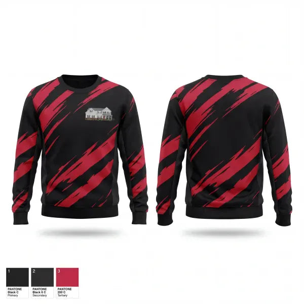 Crew Neck Sweatshirt, Virginia Beach Pups, Baseball, Teamtime, Team time, sublimation, custom sports apparel, team uniforms, spirit wear, spiritwear, sports uniforms, custom shirts, team store, custom team store, fundraiser sports, apparel fundraiser