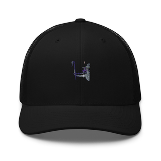 A BTRY 1-163D FA Reg 50980538 Retro Trucker Hat | Yupoong 6606
