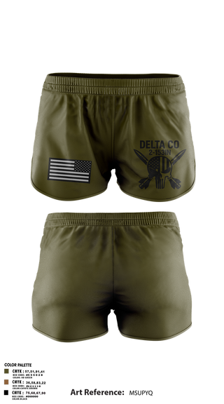 Ranger Panties, , National Guard, Teamtime, Team time, sublimation, custom sports apparel, team uniforms, spirit wear, spiritwear, sports uniforms, custom shirts, team store, custom team store, fundraiser sports, apparel fundraiser
