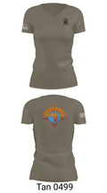 TF BATAAN S1 74861881 Women's Short Sleeve V-neck Shirt - 68