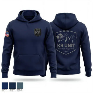 Hoodie, WPD K9, Police, Teamtime, Team time, sublimation, custom sports apparel, team uniforms, spirit wear, spiritwear, sports uniforms, custom shirts, team store, custom team store, fundraiser sports, apparel fundraiser