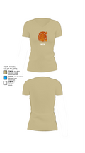 BEER 35985553 Women's Short Sleeve V-neck Shirt - 84
