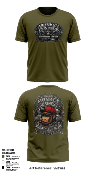 Short Sleeve Performance Shirt, Monkey Business Motorcycle Hauling, , Teamtime, Team time, sublimation, custom sports apparel, team uniforms, spirit wear, spiritwear, sports uniforms, custom shirts, team store, custom team store, fundraiser sports, apparel fundraiser