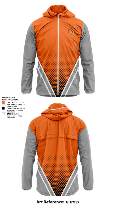 Molalla Football 56793694 Windbreaker - 6