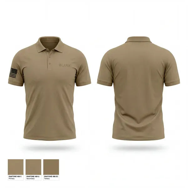 Short Sleeve Performance Polo, blank, Army, Teamtime, Team time, sublimation, custom sports apparel, team uniforms, spirit wear, spiritwear, sports uniforms, custom shirts, team store, custom team store, fundraiser sports, apparel fundraiser