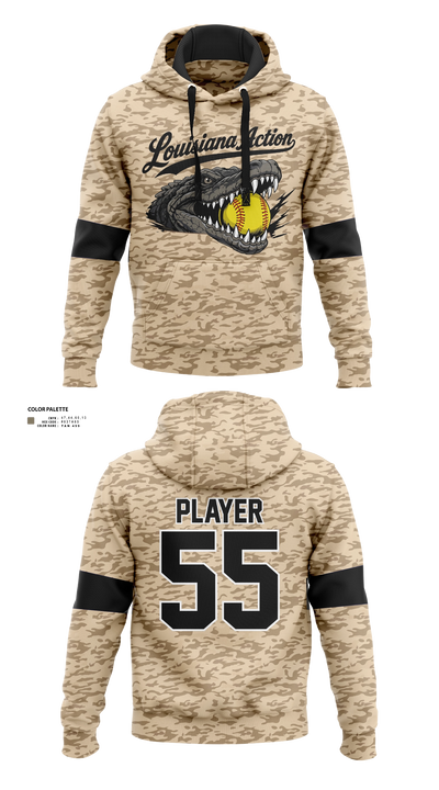 Louisiana Action Hoodie - 21