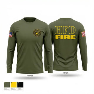 Long Sleeve Performance Shirt, Hawaii Fire Department, Fire Department, Teamtime, Team time, sublimation, custom sports apparel, team uniforms, spirit wear, spiritwear, sports uniforms, custom shirts, team store, custom team store, fundraiser sports, apparel fundraiser