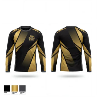Long Sleeve Performance Shirt, Elite Golden Lions, , Teamtime, Team time, sublimation, custom sports apparel, team uniforms, spirit wear, spiritwear, sports uniforms, custom shirts, team store, custom team store, fundraiser sports, apparel fundraiser