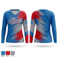 Lady Snipers 7244392 Women's Long Sleeve V-neck Shirt - 1