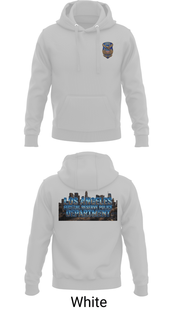 Hoodie, Federal Reserve Police DTLA, Police, Teamtime, Team time, sublimation, custom sports apparel, team uniforms, spirit wear, spiritwear, sports uniforms, custom shirts, team store, custom team store, fundraiser sports, apparel fundraiser