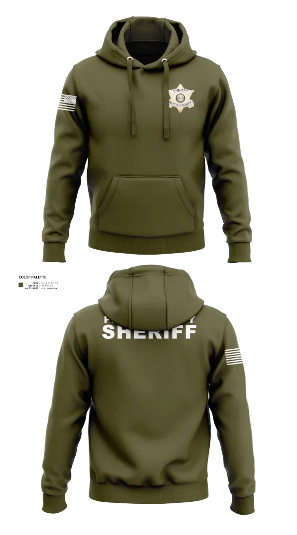 Hoodie, Pettis County Sherrifs Office, Police, Teamtime, Team time, sublimation, custom sports apparel, team uniforms, spirit wear, spiritwear, sports uniforms, custom shirts, team store, custom team store, fundraiser sports, apparel fundraiser