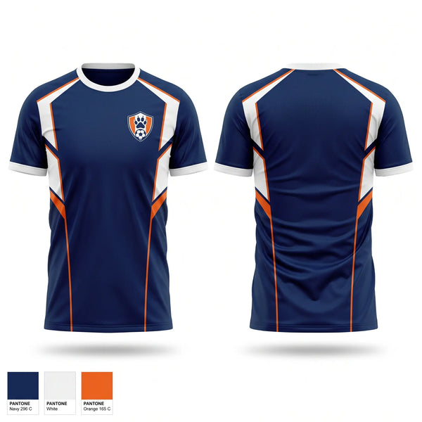 Soft Poly Tee Cotton Like Feel, Delmar, Men's Soccer, Teamtime, Team time, sublimation, custom sports apparel, team uniforms, spirit wear, spiritwear, sports uniforms, custom shirts, team store, custom team store, fundraiser sports, apparel fundraiser