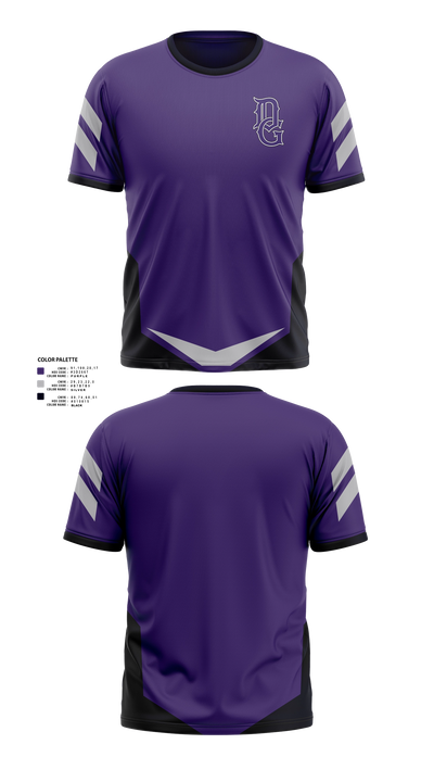 Dungeness Greywolves Short Sleeve Performance Shirt - 21