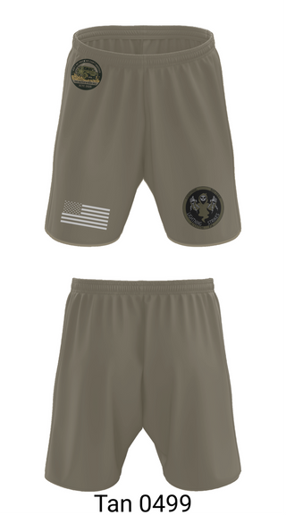 Athletic Shorts With Pockets, A 1/111 Field Artillery, , Teamtime, Team time, sublimation, custom sports apparel, team uniforms, spirit wear, spiritwear, sports uniforms, custom shirts, team store, custom team store, fundraiser sports, apparel fundraiser
