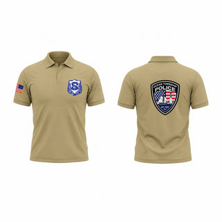 Short Sleeve Performance Polo, PBA LOCAL 371, Police, Teamtime, Team time, sublimation, custom sports apparel, team uniforms, spirit wear, spiritwear, sports uniforms, custom shirts, team store, custom team store, fundraiser sports, apparel fundraiser
