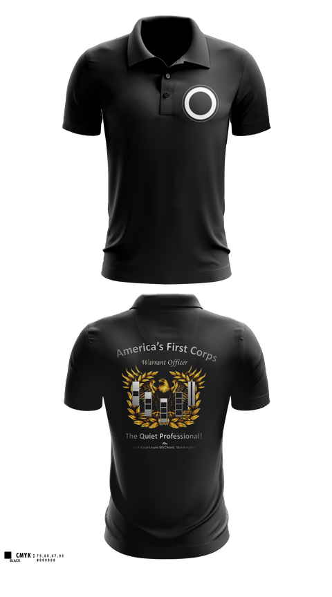 Short Sleeve Performance Polo, I Corps HHBN, Army, Teamtime, Team time, sublimation, custom sports apparel, team uniforms, spirit wear, spiritwear, sports uniforms, custom shirts, team store, custom team store, fundraiser sports, apparel fundraiser