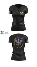 US Army Special Victims’ Counsel 25692350 Women's Short Sleeve V-neck Shirt - 3