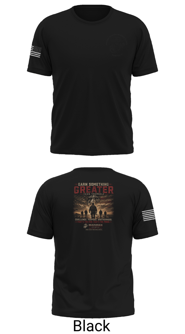 Short Sleeve Performance Shirt, RSS MCDONOUGH, Marines, Teamtime, Team time, sublimation, custom sports apparel, team uniforms, spirit wear, spiritwear, sports uniforms, custom shirts, team store, custom team store, fundraiser sports, apparel fundraiser