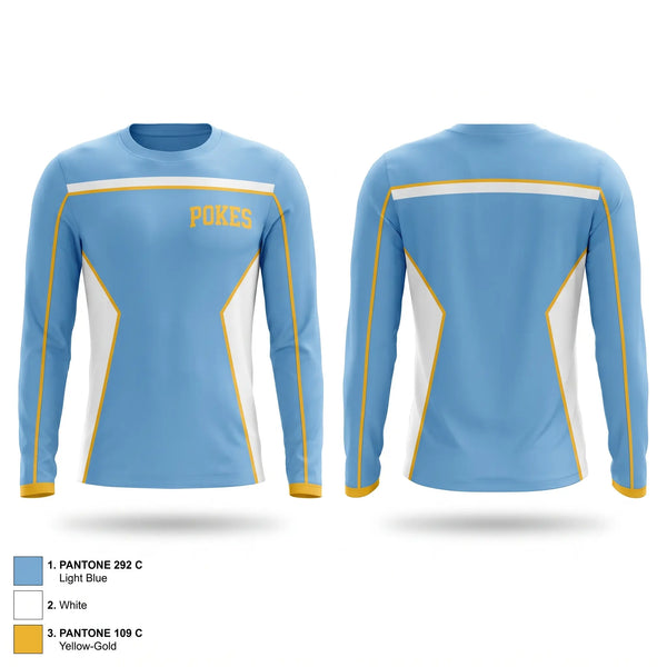 Long Sleeve Performance Shirt, Pokes, Baseball, Teamtime, Team time, sublimation, custom sports apparel, team uniforms, spirit wear, spiritwear, sports uniforms, custom shirts, team store, custom team store, fundraiser sports, apparel fundraiser
