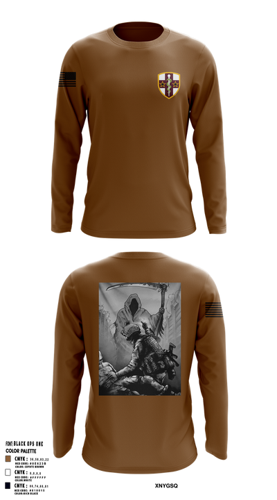 7455th MORU 95873552 Long Sleeve Performance Shirt 101