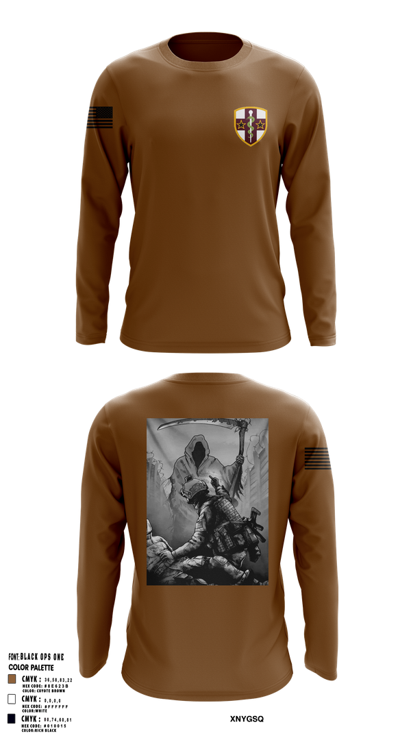 Long Sleeve Performance Shirt, 7455th MORU, , Teamtime, Team time, sublimation, custom sports apparel, team uniforms, spirit wear, spiritwear, sports uniforms, custom shirts, team store, custom team store, fundraiser sports, apparel fundraiser