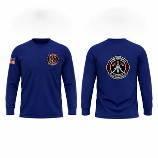 Long Sleeve Performance Shirt, Washburn Fire and Rescue, Fire Department, Teamtime, Team time, sublimation, custom sports apparel, team uniforms, spirit wear, spiritwear, sports uniforms, custom shirts, team store, custom team store, fundraiser sports, apparel fundraiser