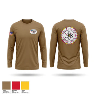 Long Sleeve Performance Shirt, NRMD KB 105.3, Navy, Teamtime, Team time, sublimation, custom sports apparel, team uniforms, spirit wear, spiritwear, sports uniforms, custom shirts, team store, custom team store, fundraiser sports, apparel fundraiser