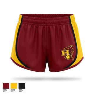 Womens Shorts, Hickory Lady Red Tornadoes, Softball, Teamtime, Team time, sublimation, custom sports apparel, team uniforms, spirit wear, spiritwear, sports uniforms, custom shirts, team store, custom team store, fundraiser sports, apparel fundraiser