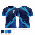 West Rowan Falcons 76430841 Old School Cotton Feel Shirt - 1
