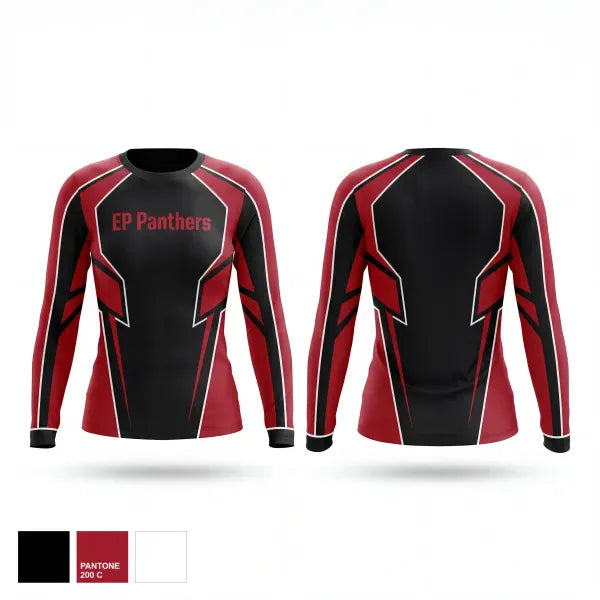 Long Sleeve Performance Shirt, EP Panthers, Men's Basketball, Teamtime, Team time, sublimation, custom sports apparel, team uniforms, spirit wear, spiritwear, sports uniforms, custom shirts, team store, custom team store, fundraiser sports, apparel fundraiser