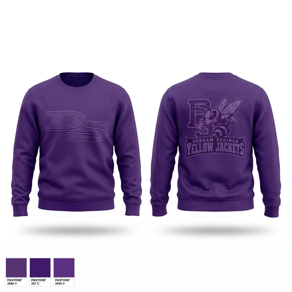 Crew Neck Sweatshirt, Denham Springs, , Teamtime, Team time, sublimation, custom sports apparel, team uniforms, spirit wear, spiritwear, sports uniforms, custom shirts, team store, custom team store, fundraiser sports, apparel fundraiser