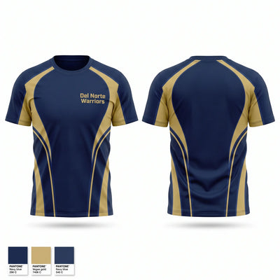 Del Norte Warriors Short Sleeve Performance Shirt - 2