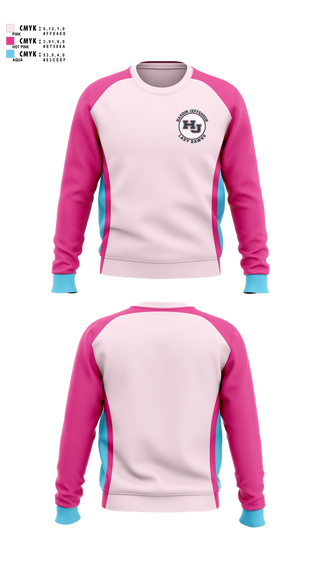Crew Neck Sweatshirt, Hardin Jefferson Lady Hawks, Women's Volleyball, Teamtime, Team time, sublimation, custom sports apparel, team uniforms, spirit wear, spiritwear, sports uniforms, custom shirts, team store, custom team store, fundraiser sports, apparel fundraiser