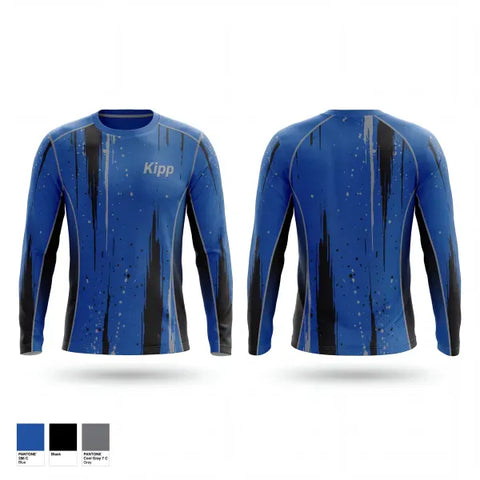 Long Sleeve Performance Shirt, Kipp, Track & Field, Teamtime, Team time, sublimation, custom sports apparel, team uniforms, spirit wear, spiritwear, sports uniforms, custom shirts, team store, custom team store, fundraiser sports, apparel fundraiser
