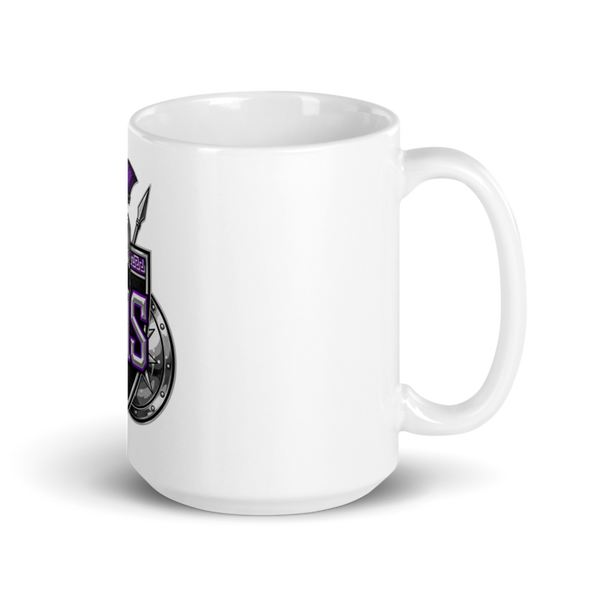 Warriors 80539214 White Glossy Mug - Medium