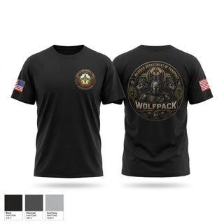 Old School Cotton Feel Shirt, Madigan Pharmacy Wolfpack, Army, Teamtime, Team time, sublimation, custom sports apparel, team uniforms, spirit wear, spiritwear, sports uniforms, custom shirts, team store, custom team store, fundraiser sports, apparel fundraiser