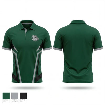 Monrovia Bulldogs 59960417 Short Sleeve Performance Polo - 1