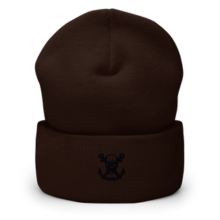 Deck Division Cuffed Beanie | Yupoong 1501KC