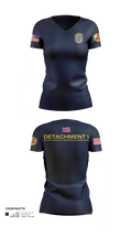 Detachment 1 SERO Women's Short Sleeve V-neck Shirt - 30