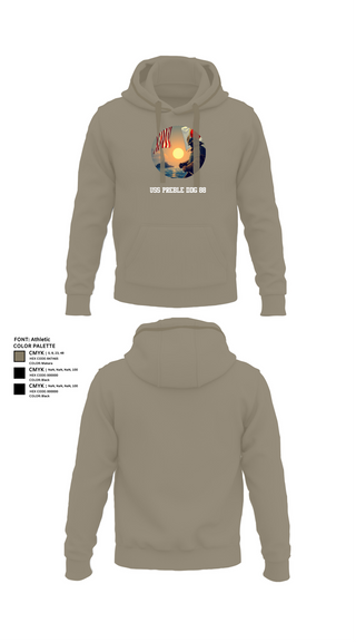 Hoodie, Uss Preble DDG 88, , Teamtime, Team time, sublimation, custom sports apparel, team uniforms, spirit wear, spiritwear, sports uniforms, custom shirts, team store, custom team store, fundraiser sports, apparel fundraiser