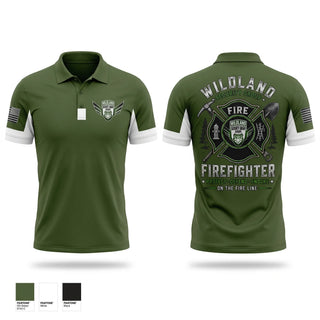 Short Sleeve Performance Polo, Wildland Security Group, , Teamtime, Team time, sublimation, custom sports apparel, team uniforms, spirit wear, spiritwear, sports uniforms, custom shirts, team store, custom team store, fundraiser sports, apparel fundraiser