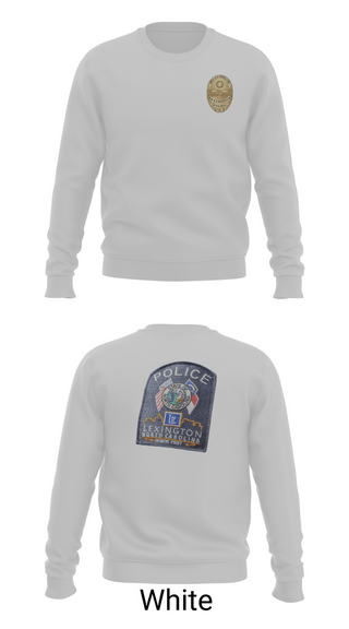Crew Neck Sweatshirt, Lexington Police Department, Police, Teamtime, Team time, sublimation, custom sports apparel, team uniforms, spirit wear, spiritwear, sports uniforms, custom shirts, team store, custom team store, fundraiser sports, apparel fundraiser